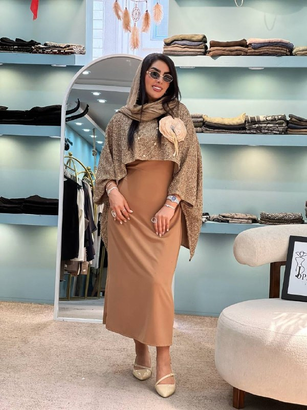 ست پیراهن و پانچ زنانه