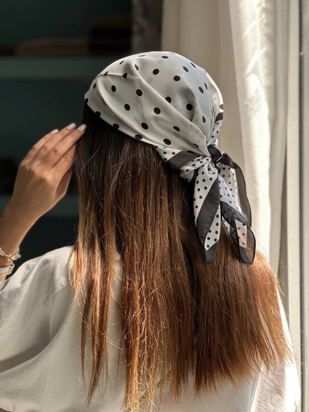 مینی اسکارف ابریشم وارداتی