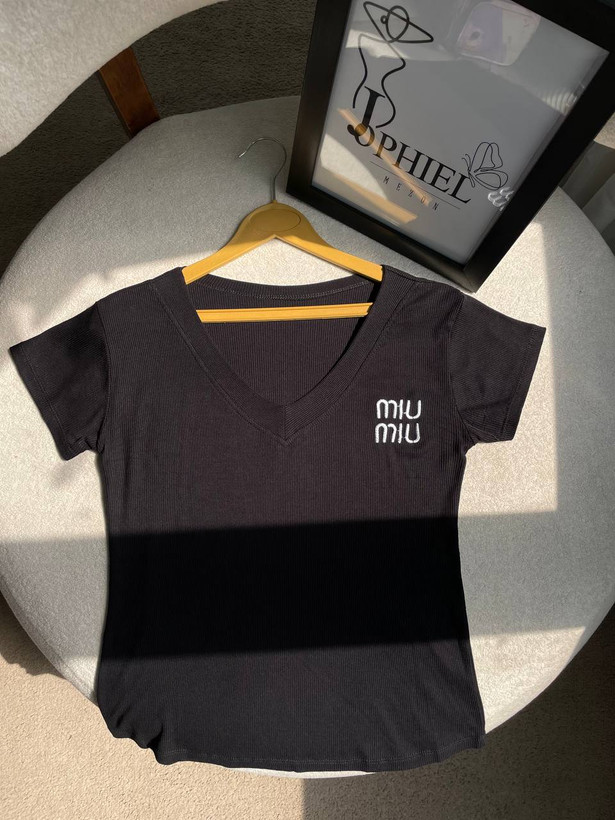 تیشرت کبریتی Miu Miu