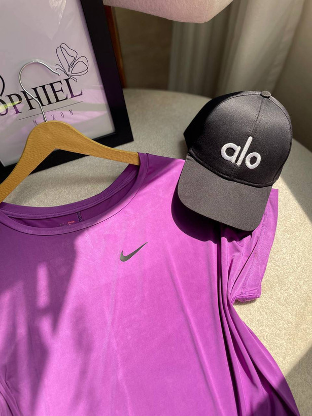 کراپ تیشرت ورزشی NIKE