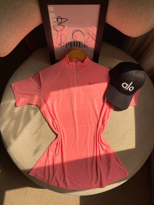 تیشرت نیم زیپ NIKE