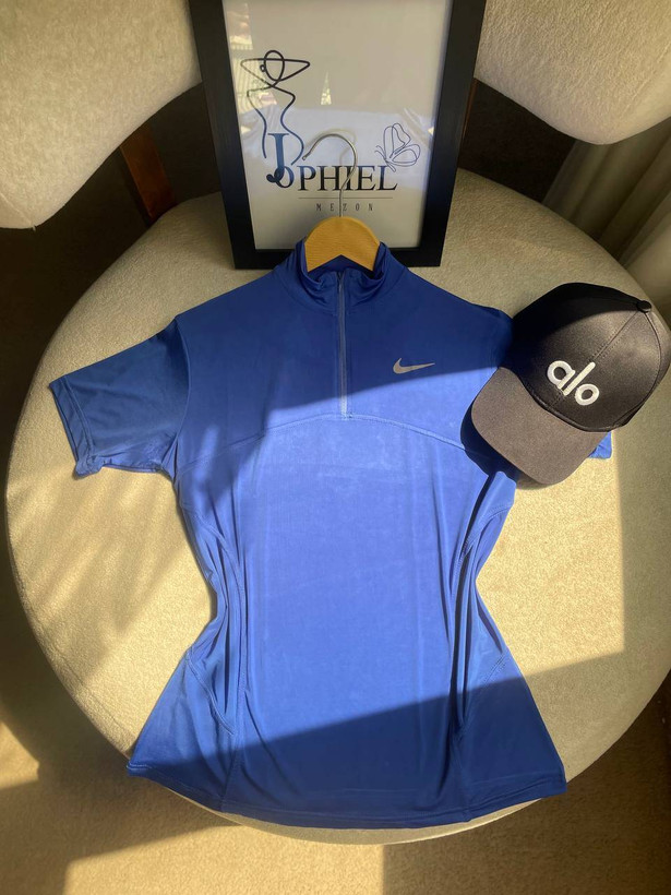 تیشرت نیم زیپ NIKE