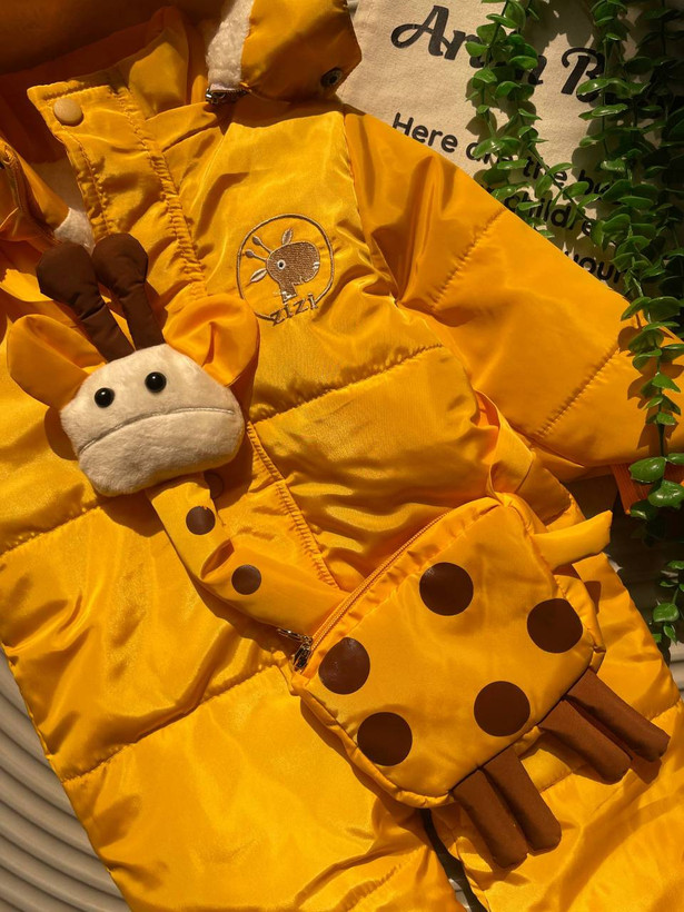 کاپشن سرهمی Giraffe