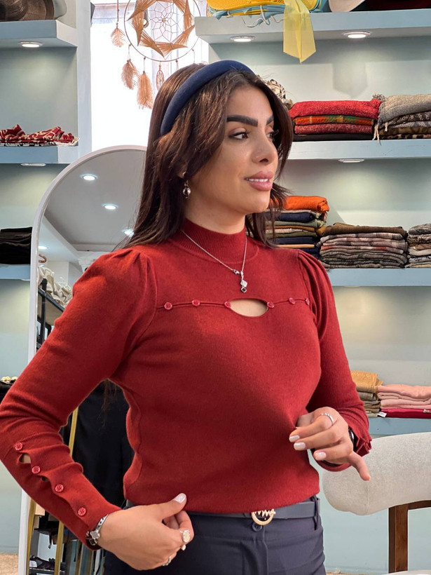 بلوز بافت وارداتی GAP