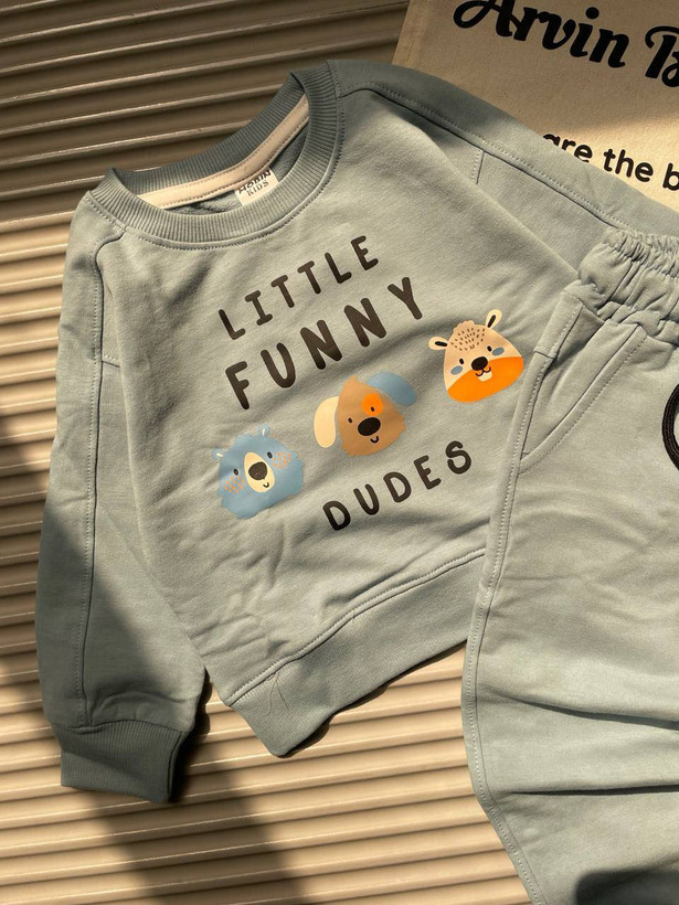 ست دورس و شلوار little funny