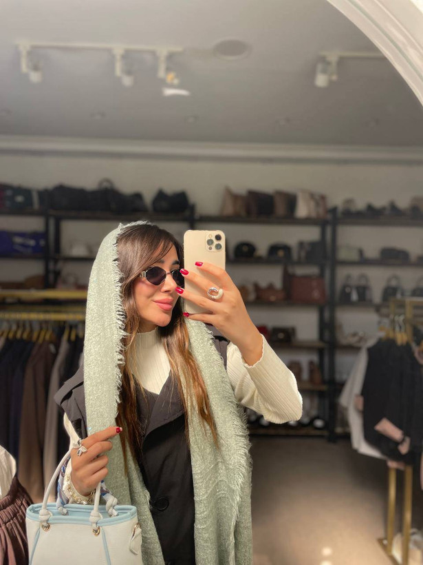شال موهر شاین دار