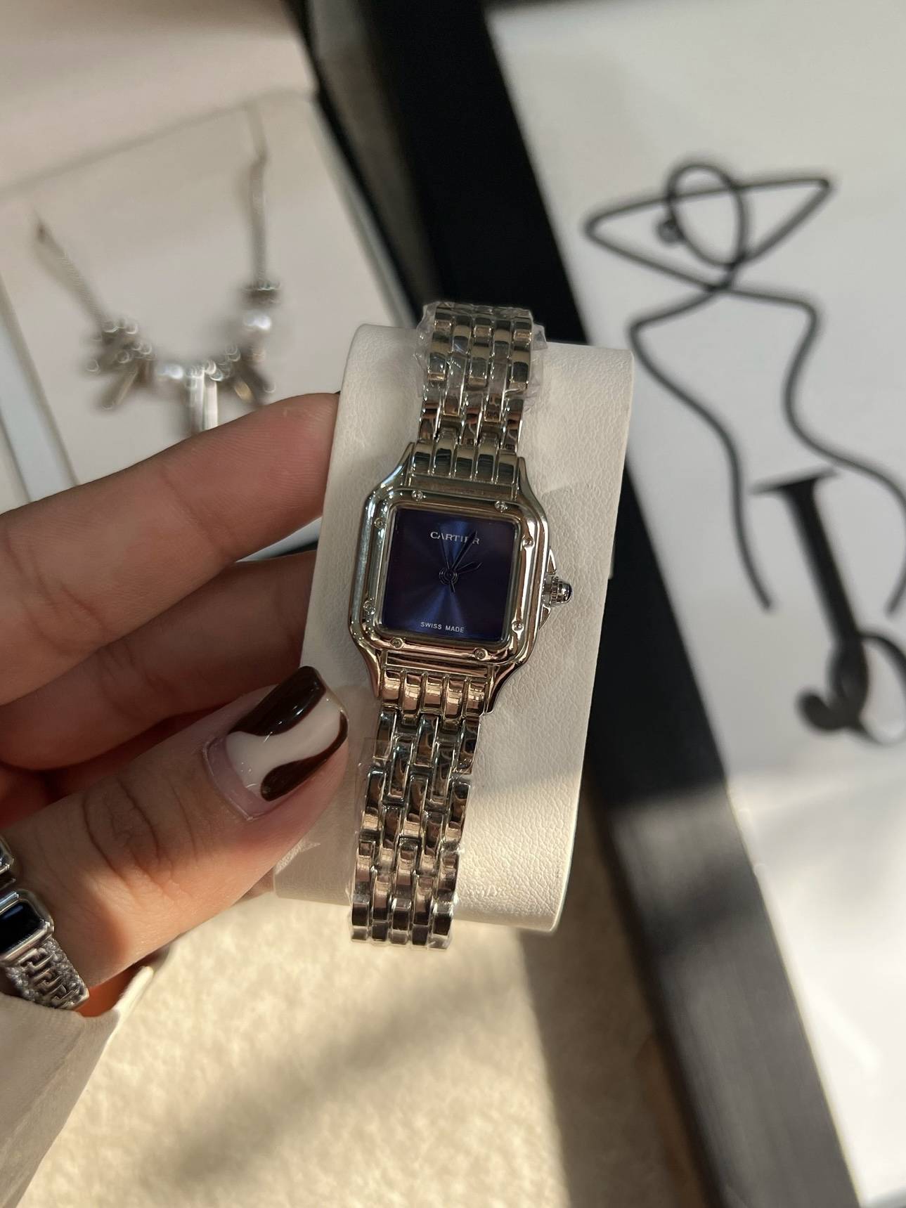 ساعت مچی کارتیر مدل کهکشانی Cartier