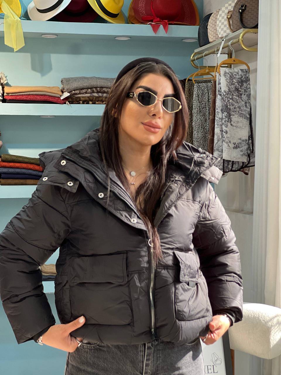 کاپشن زنانه LHYM وارداتی