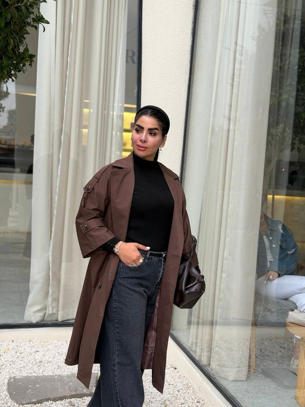 بارانی بلند زنانه