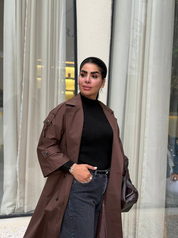 بارانی بلند زنانه