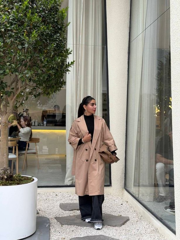بارانی بلند زنانه