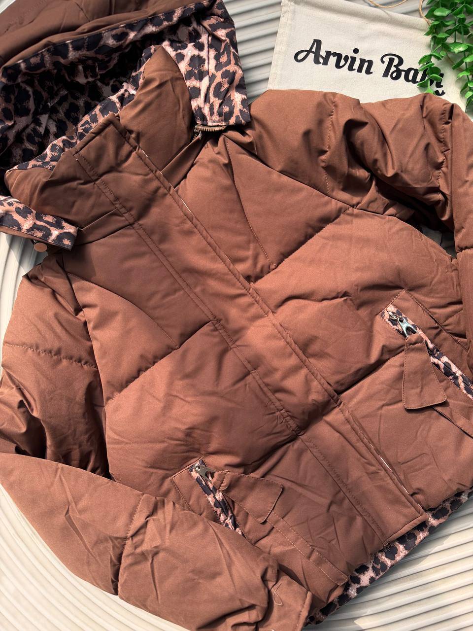 کاپشن پفی Leopra