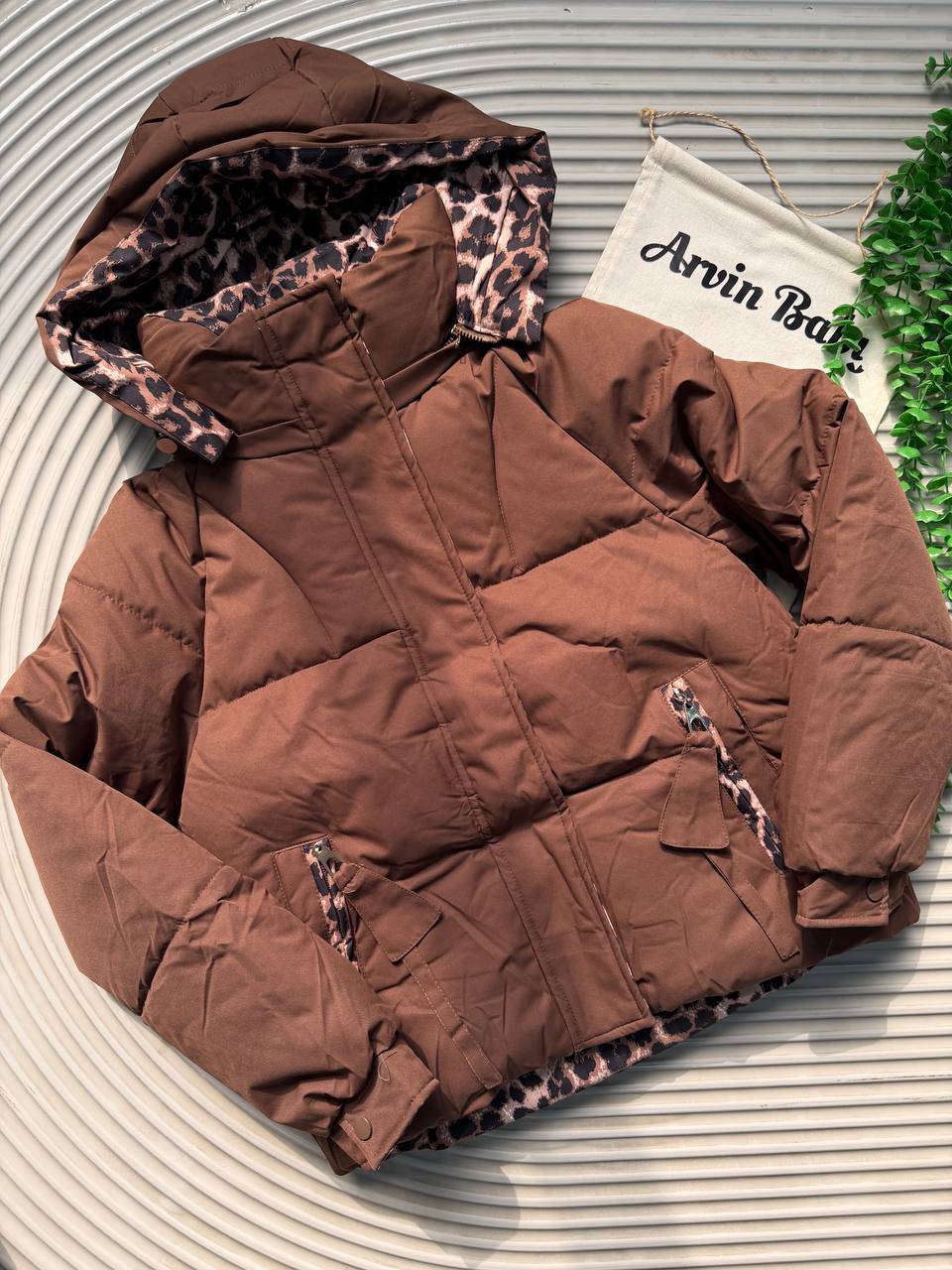 کاپشن پفی Leopra