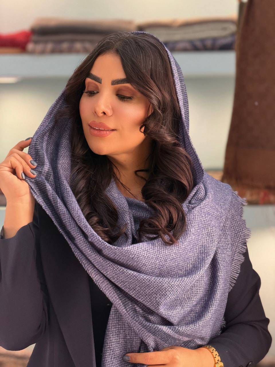 شال پائیزه Midnight Charm