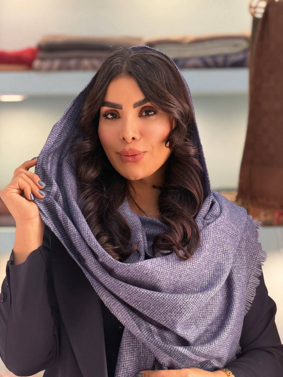 شال پائیزه Midnight Charm