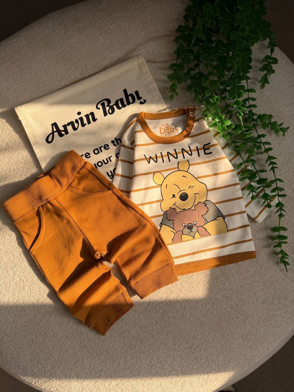 تیکه باز نوزادی طرح WINNIE THE POOH