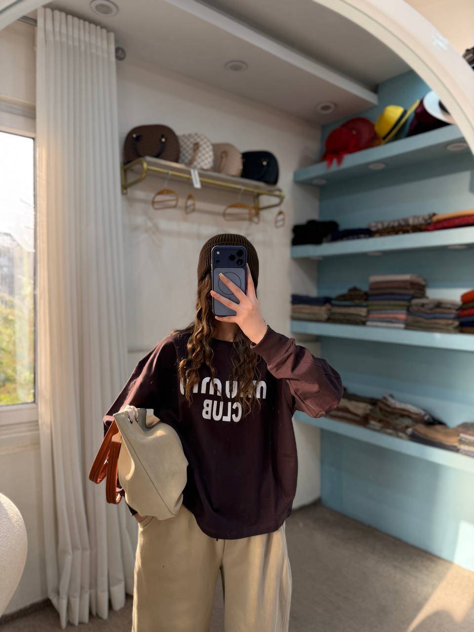 بلوز پائیزه miu miu